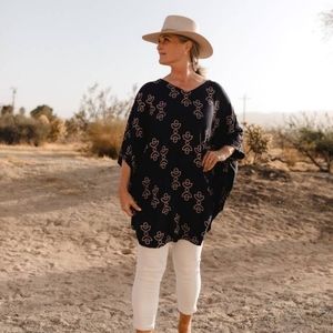 Sseko mini kaftan in blue